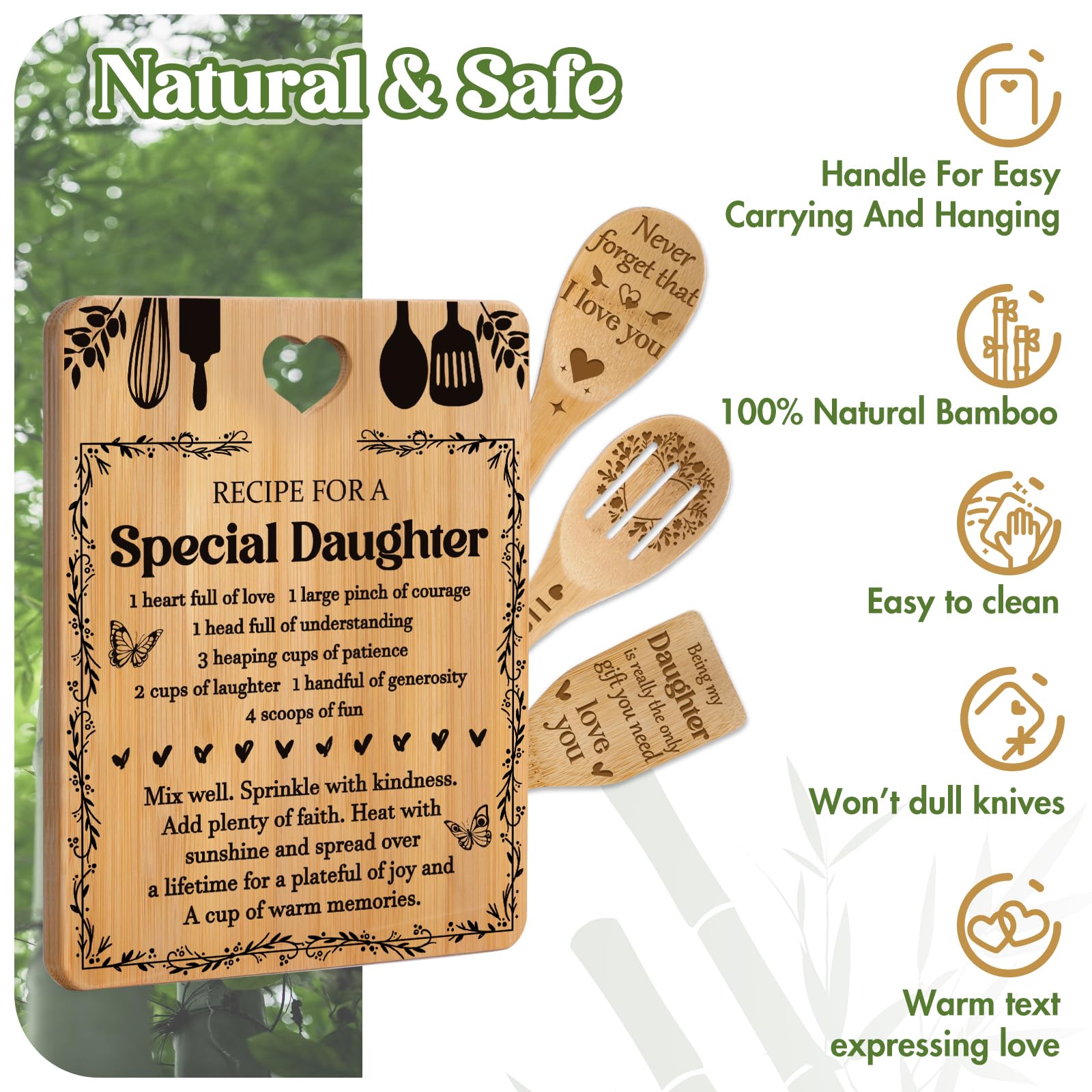 Apjielop complete daughter birthday gift set, versatile kitchen tools