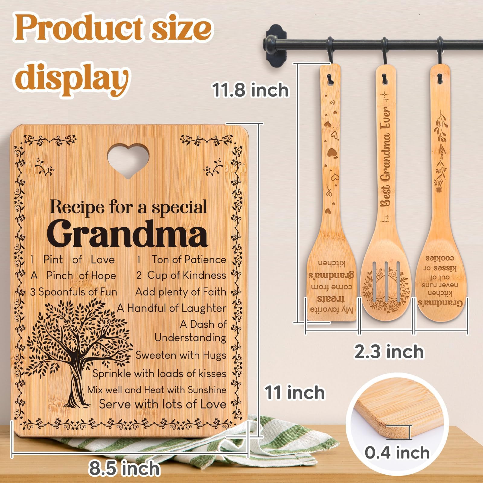 Apjielop grandma gift from grandchildren, memorable and thoughtful keepsake.