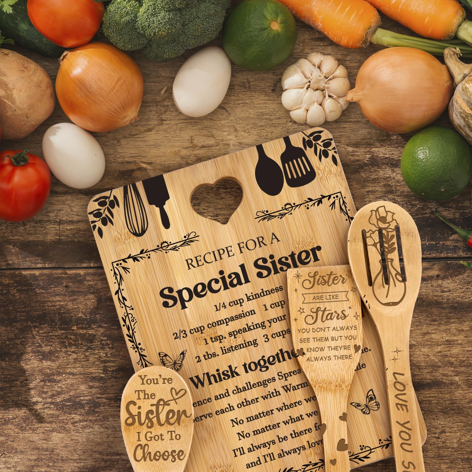 Apjielop Printed Side Design adds stylish flair during prep.