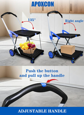 APOXCON bottom shelf supports heavy loads with high stability