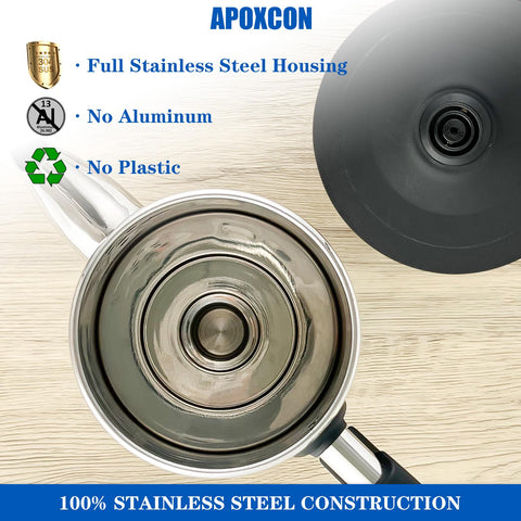 APOXCON detachable base enables cordless serving at the table