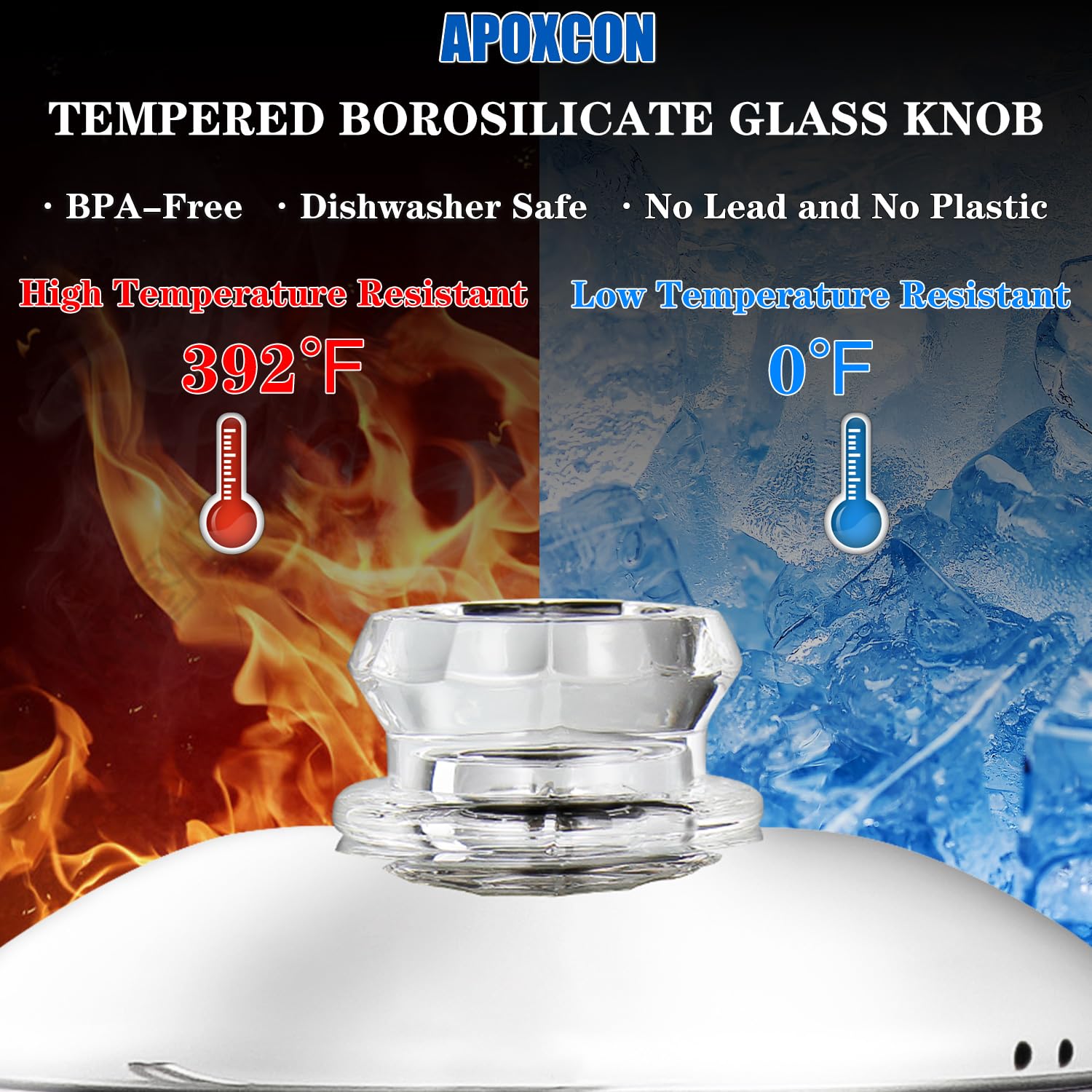 APOXCON stainless steel body offers durable daily use