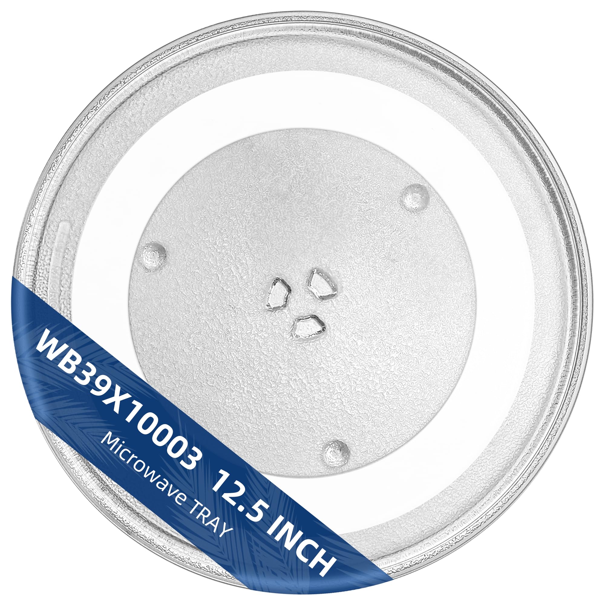 APPLIANCEMATES 12-1-2-inch microwave glass plate close-up for reliable replacement