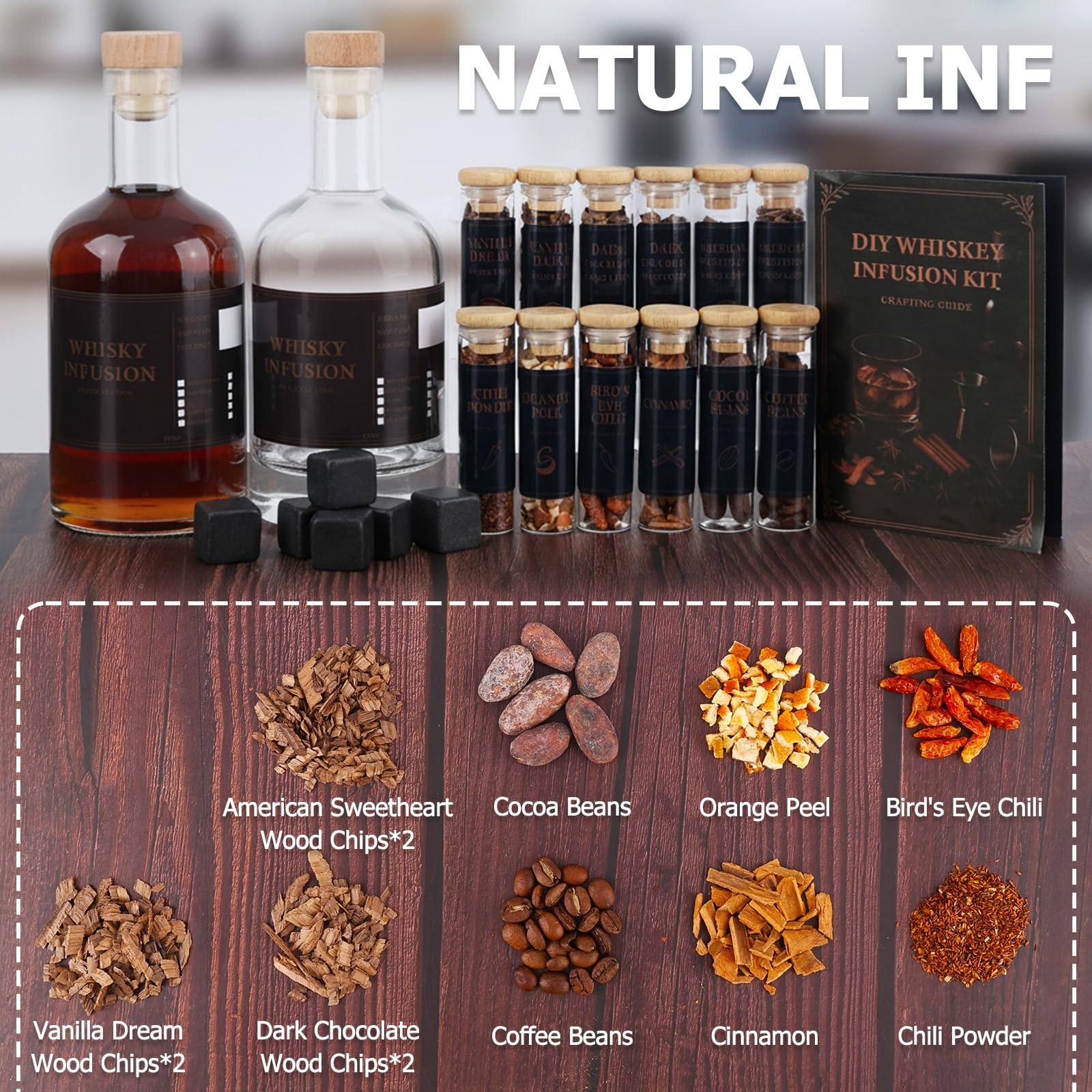 Apragaz infusion process guide for creating custom flavors at home.