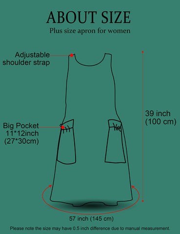 APRONNER knee-to-chest coverage protects clothing from spills in kitchen or studio.