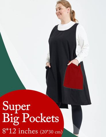 APRONNER apron featuring oversized pockets for tools and utensils during baking.