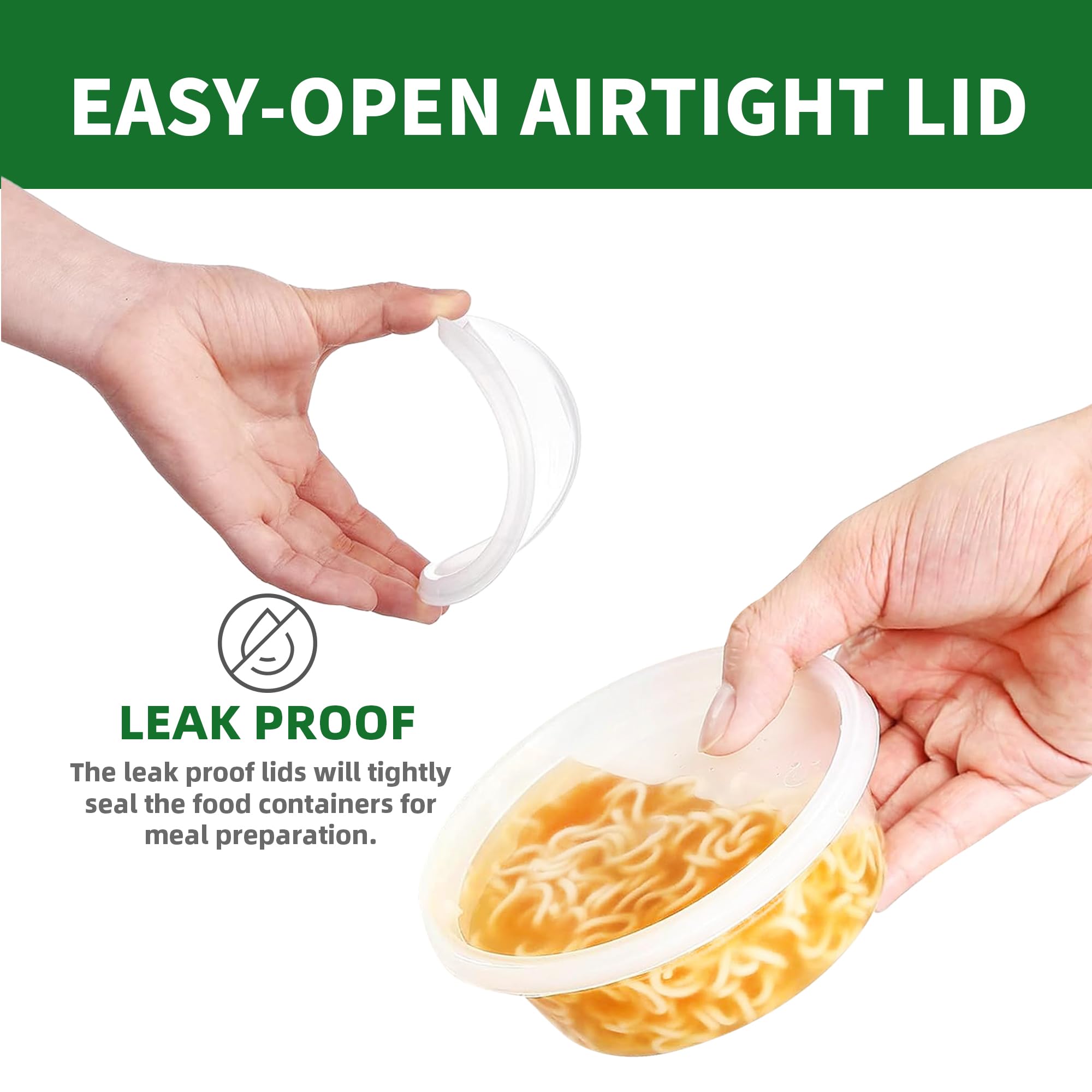 APSIC BPA-free containers provide safe storage for hot or cold foods.