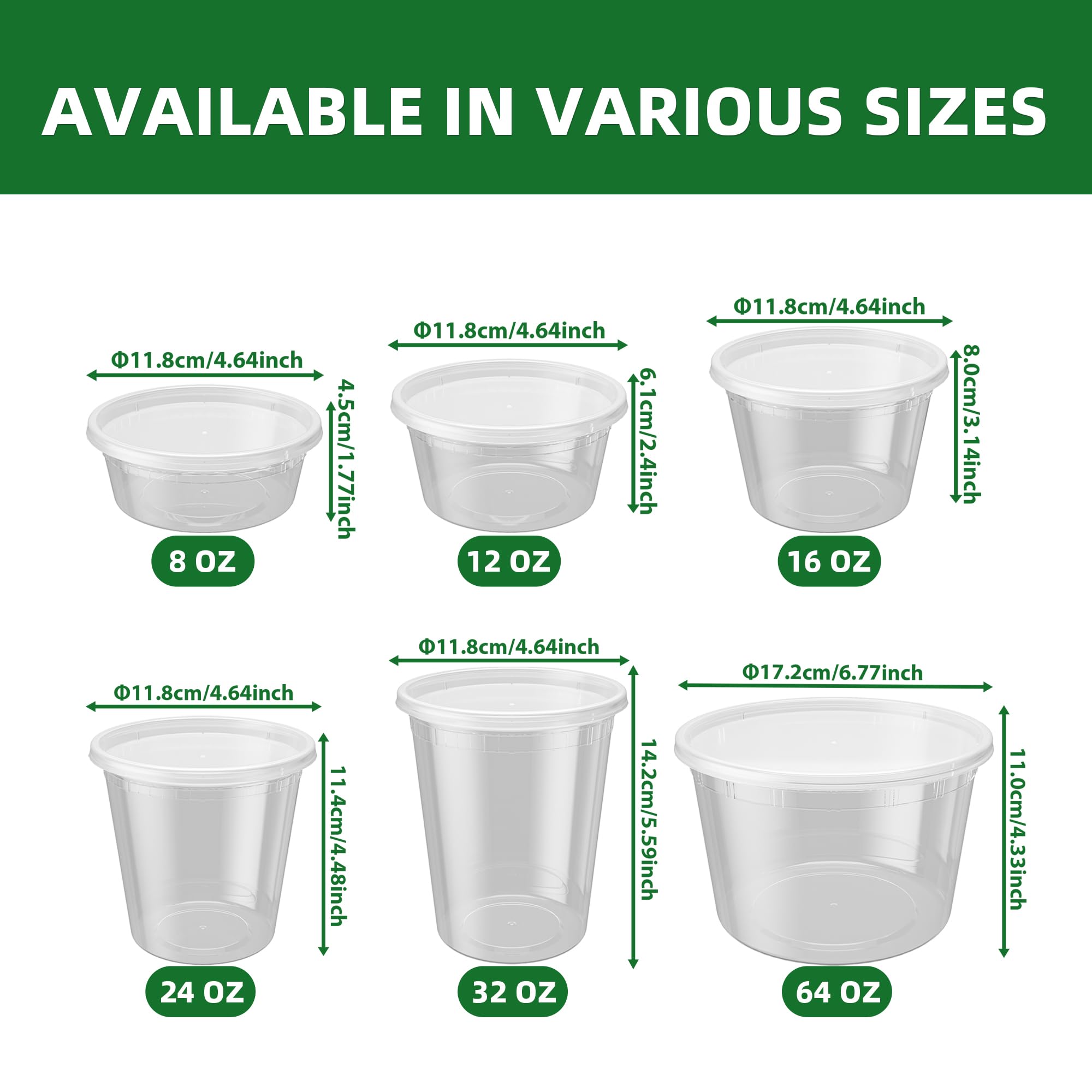 APSIC microwave and freezer safe design enables versatile kitchen use.
