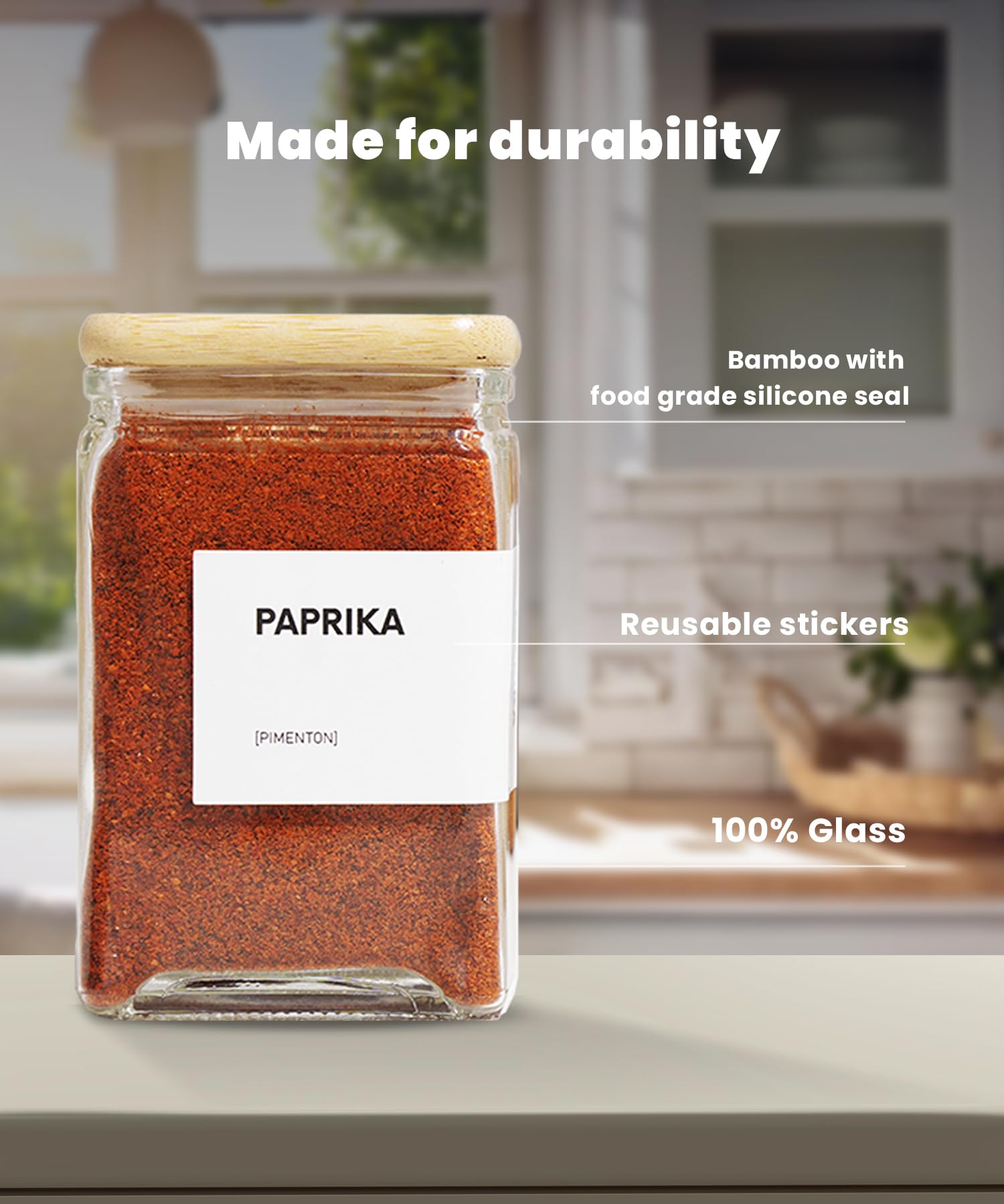 12-pack of APT 1101 jars ready for herbs and spices