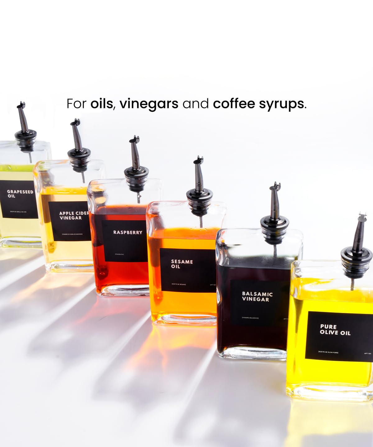 APT 1101 bottle suitable for vinegar or soy sauce adds versatility.