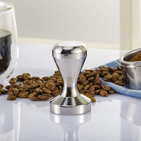 APTSADE 51mm tamper side view showing compact aluminum body