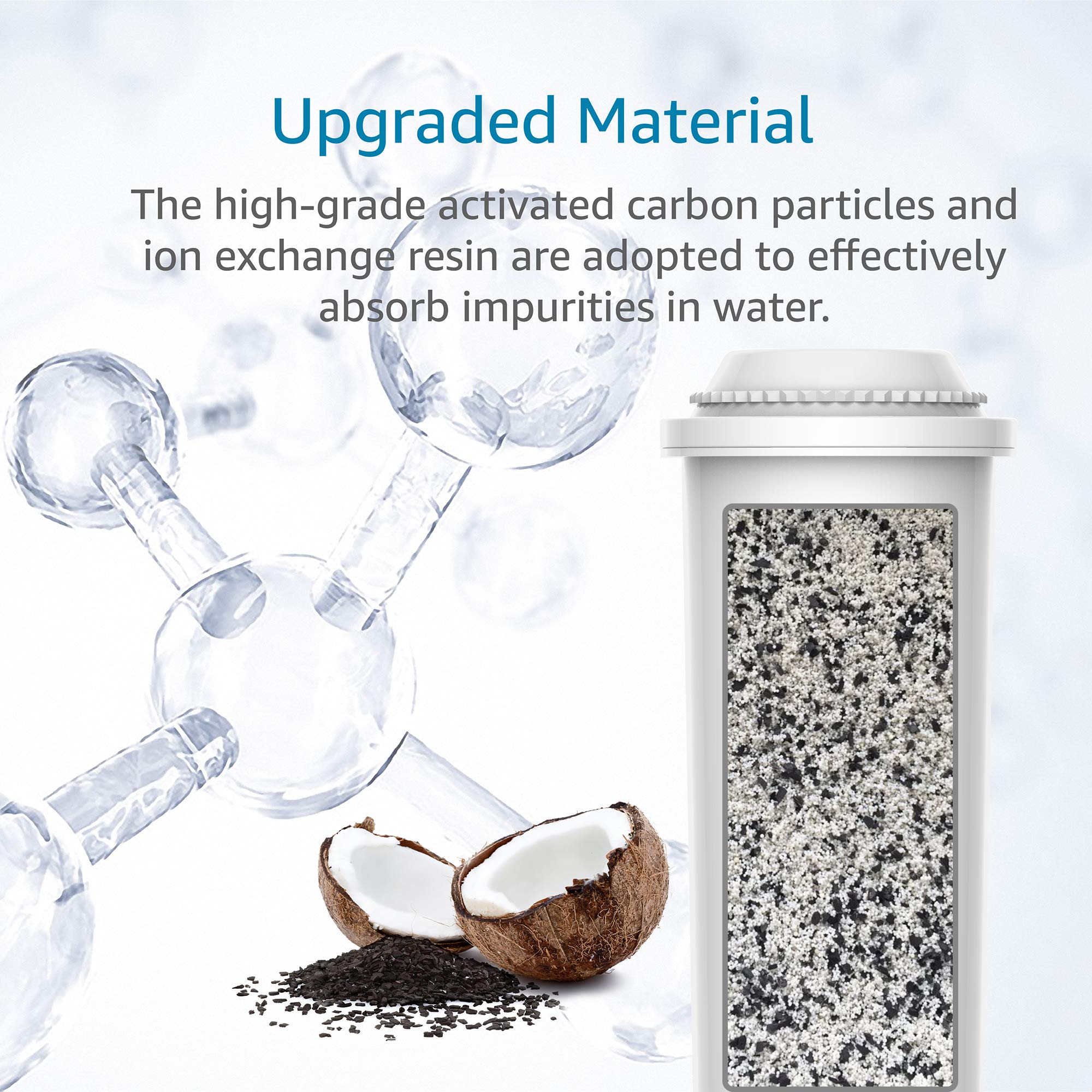 AQUA CREST EA82 filter maintains reliable water quality for compatible machines