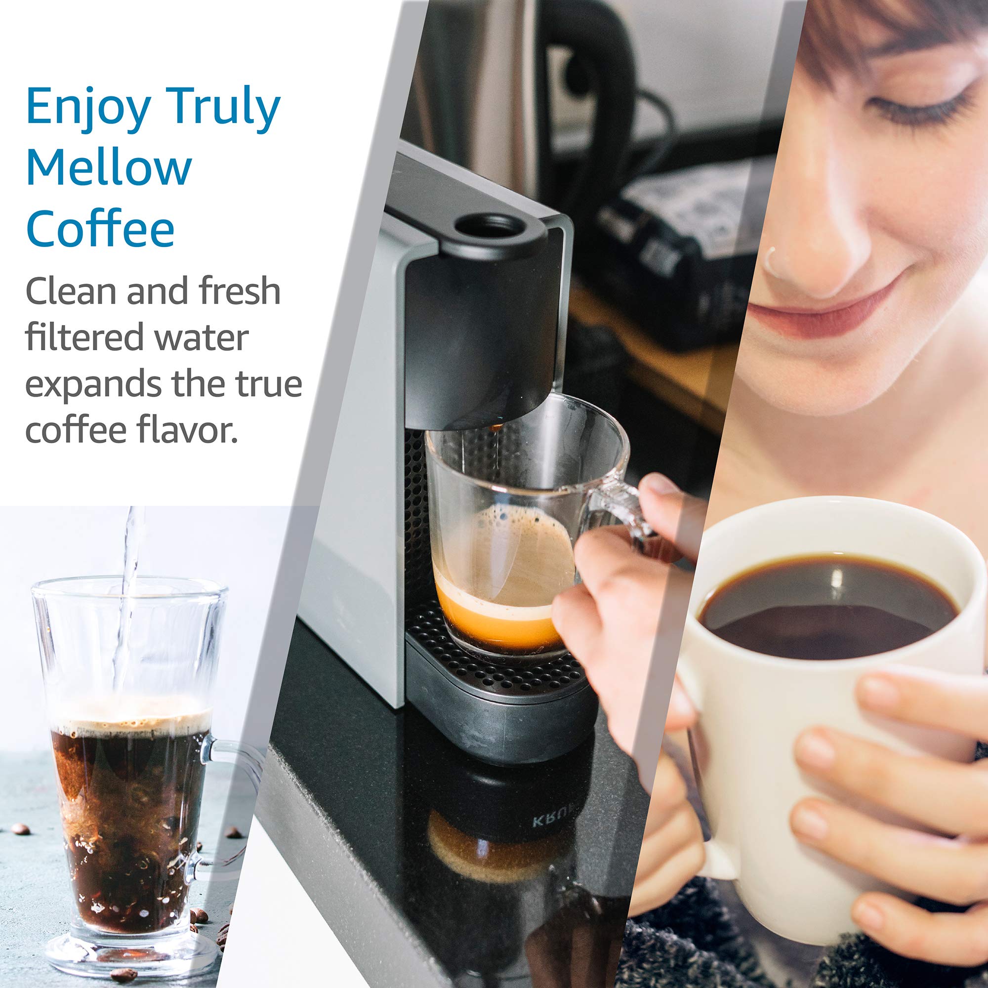 AQUA CREST EA9000 filter supports clean water for daily coffee routines