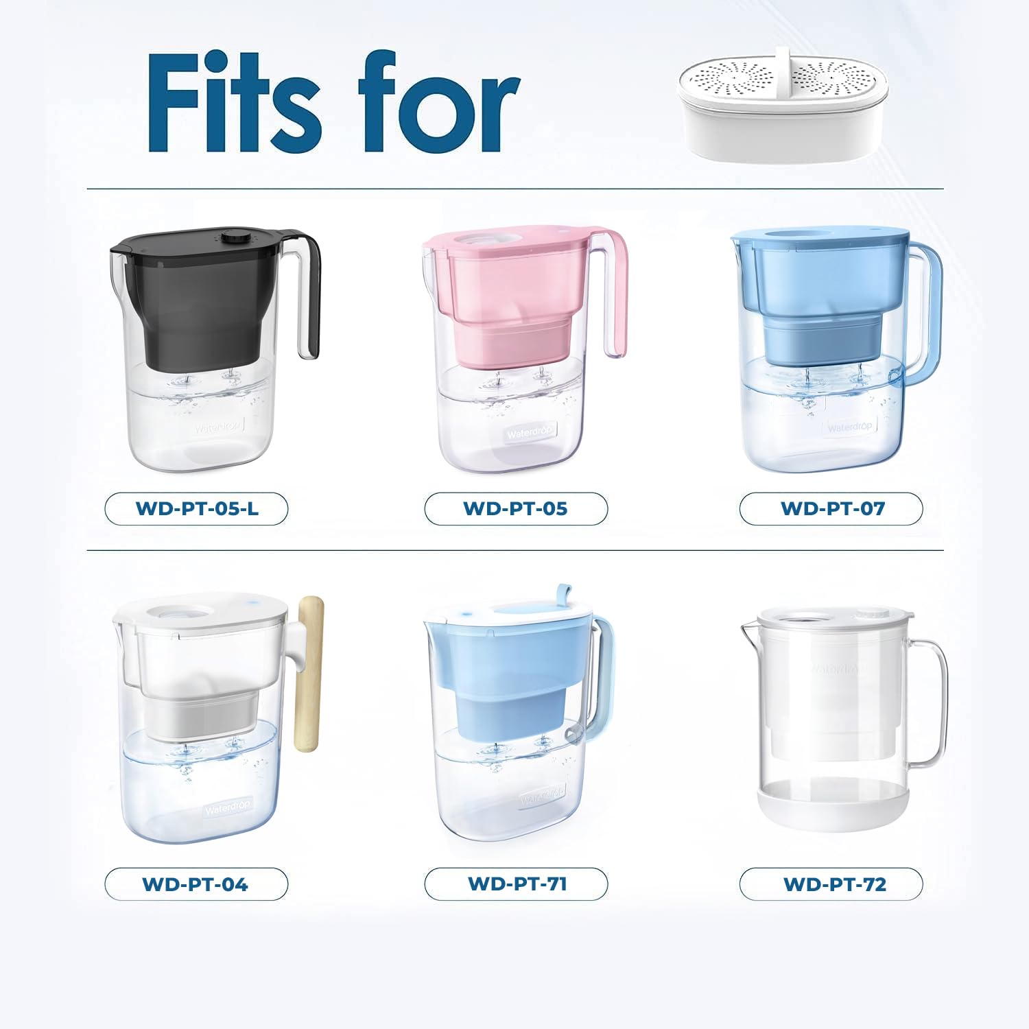 Aqua Crest lead reduction filter provides safer-tasting water at home.