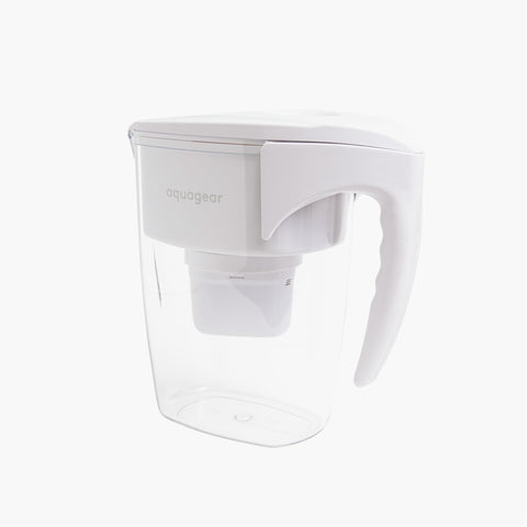 Aquagear microplastics filter supports cleaner hydration at home.