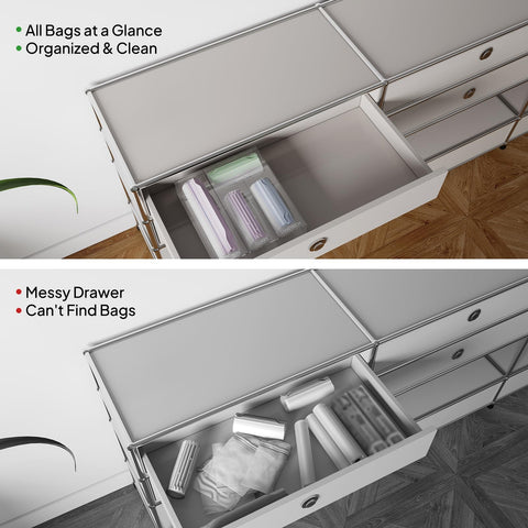 Aquiver multi-use organizer suits kitchen, pantry, and cabinets.