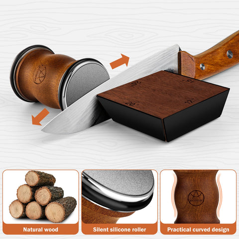 Arbenefe sharpener at 12° for fine-edge sushi blades.