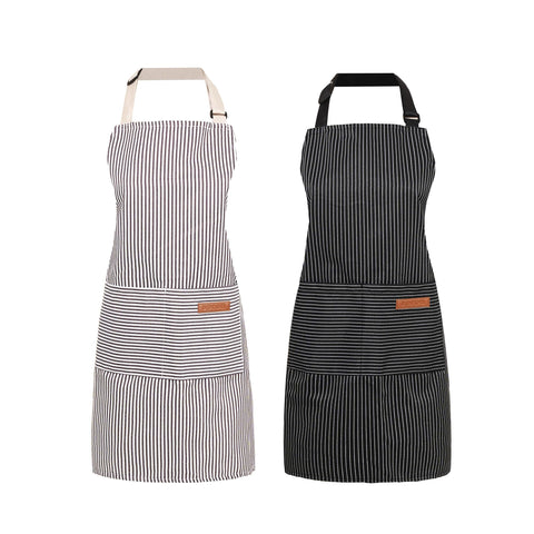 ARBINSON adjustable strap apron for comfortable cooking and fit