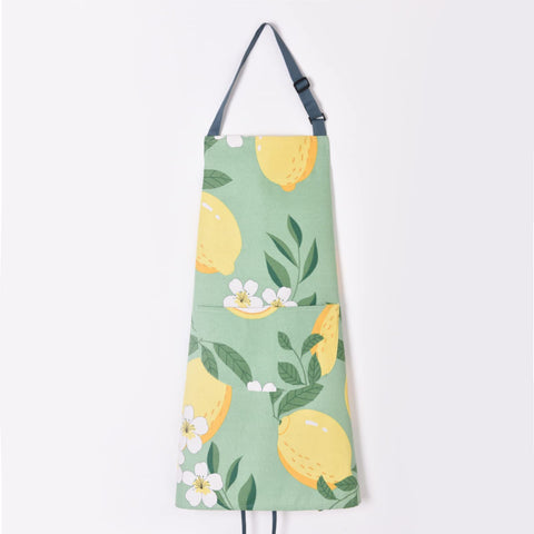 ARBINSON floral apron in use while serving or painting at home