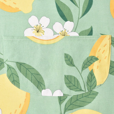 ARBINSON floral apron machine washable for easy care