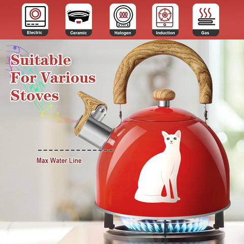 ARC kettle with folding cup, convenient for travel and compact storage