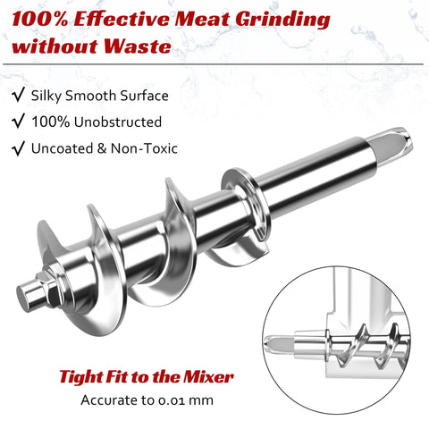 Arcbt sausage stuffing tubes and holder enable neat, consistent sausage filling.