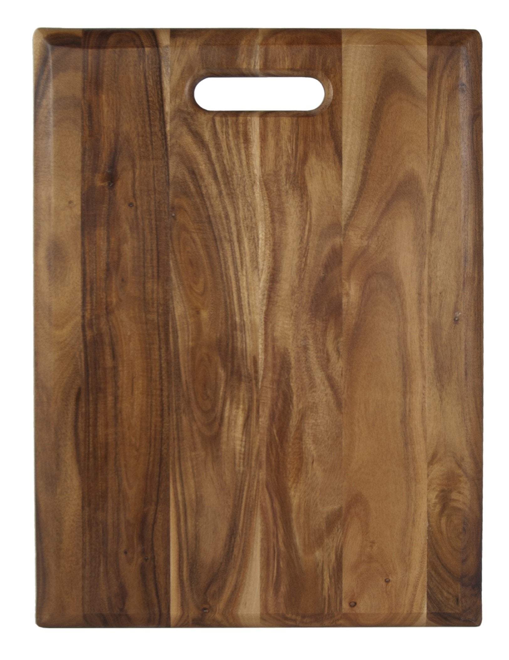 Architec Gripperwood Acacia cutting board with non-slip feet for stable prep and serving