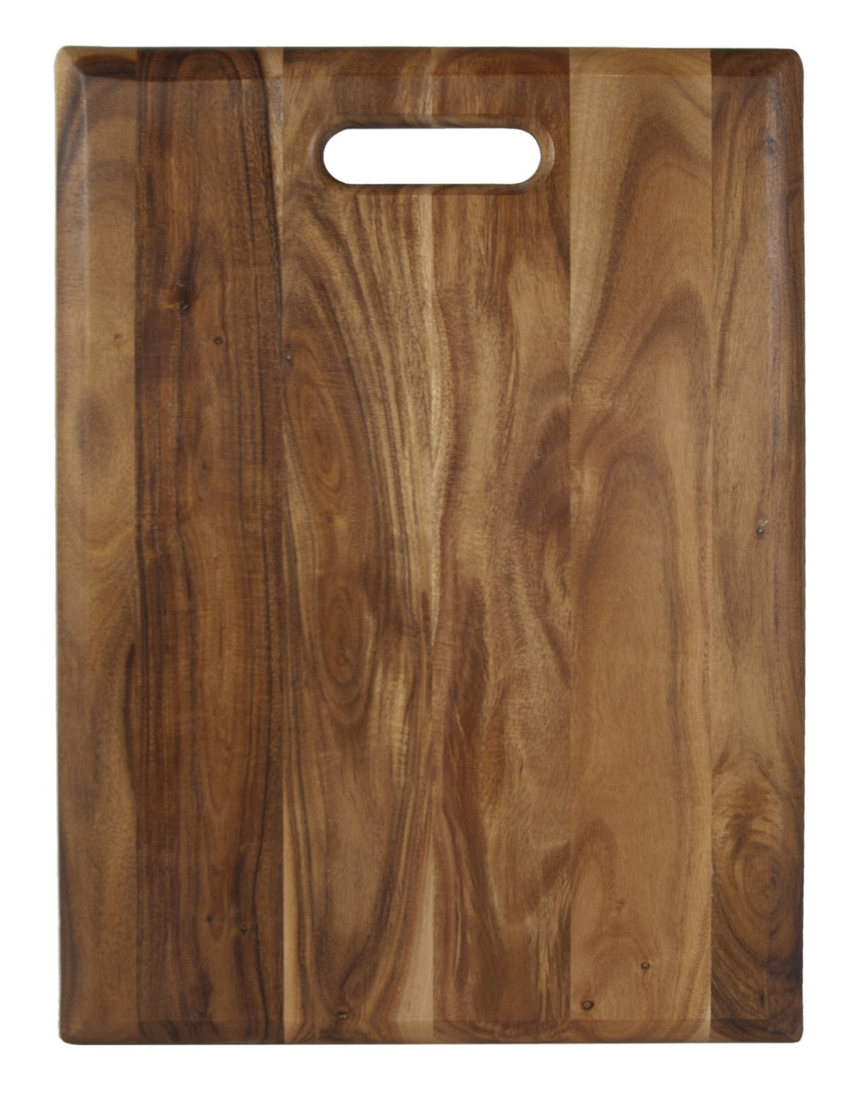 Architec Gripperwood Acacia cutting board with non-slip feet for stable prep and serving