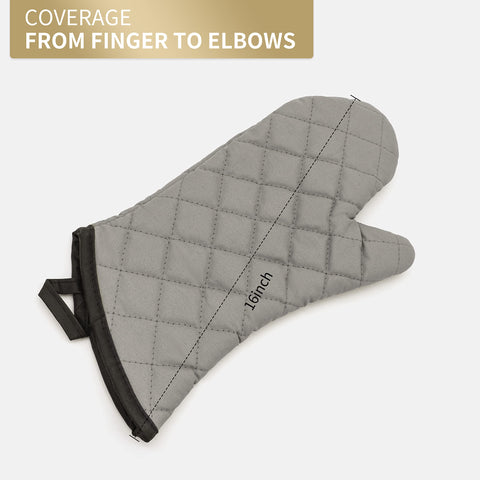ARCLIBER Oven Mitts in kitchen or barbecue setting showing versatility