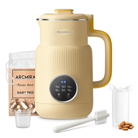 Arcmira 6-in-1 nut milk maker front view for versatile plant milks