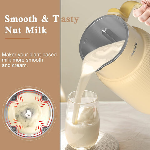 Arcmira warm and hot milk settings ideal for beverages