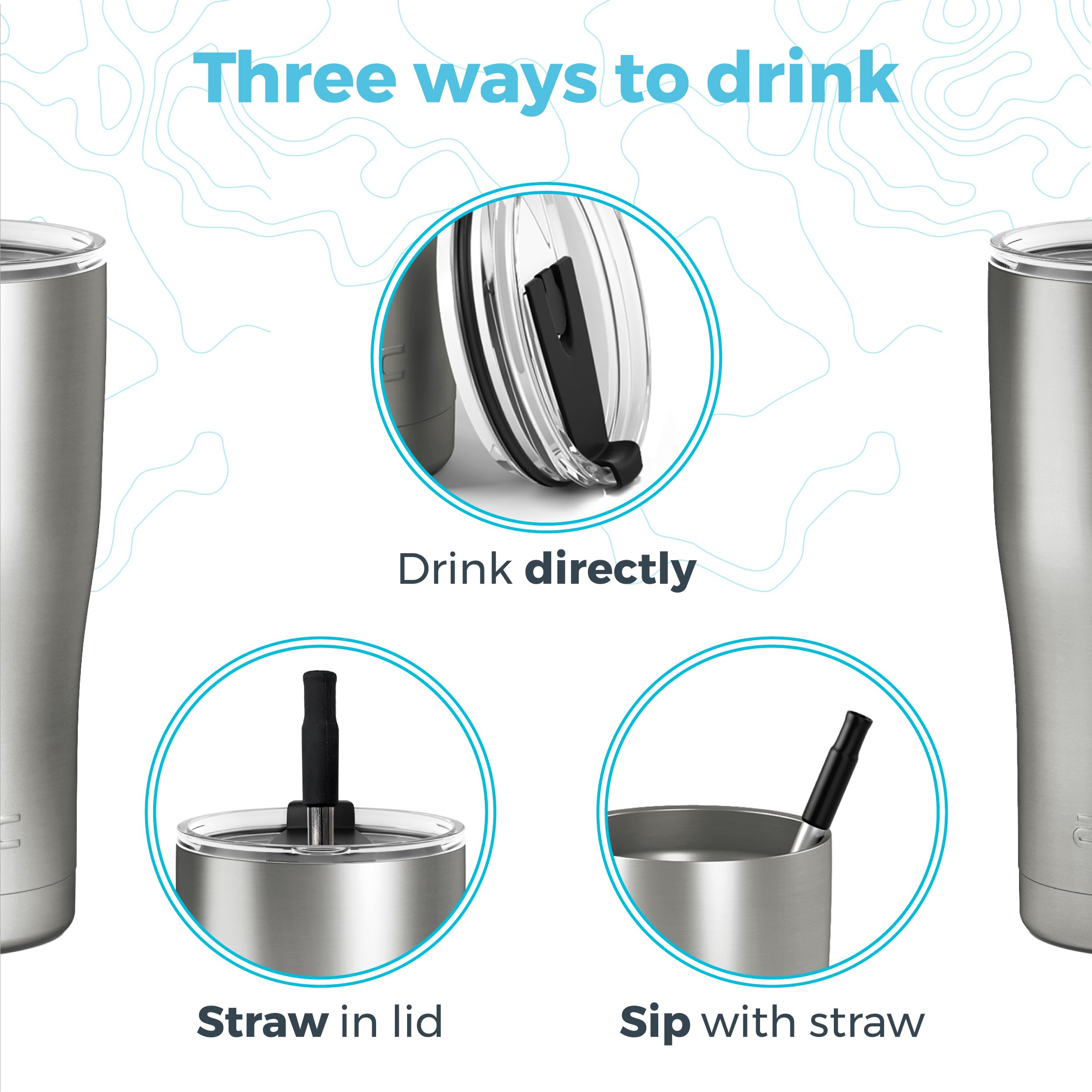 Arctic Tumblers BPA-free construction supports safe everyday hydration.