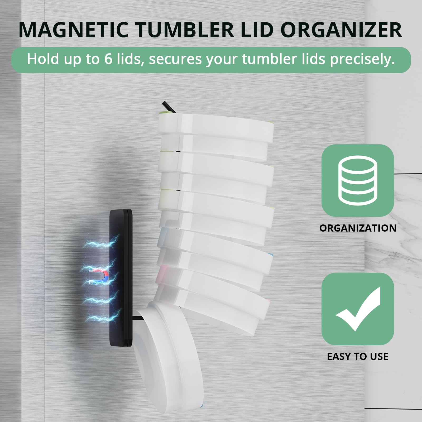 Arctiiro two installation options magnetic and screws for secure mounting