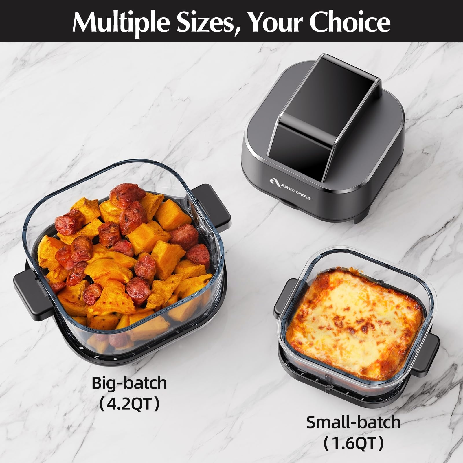 Arecovas heat‑resistant explosion‑proof glass highlights durable cookware