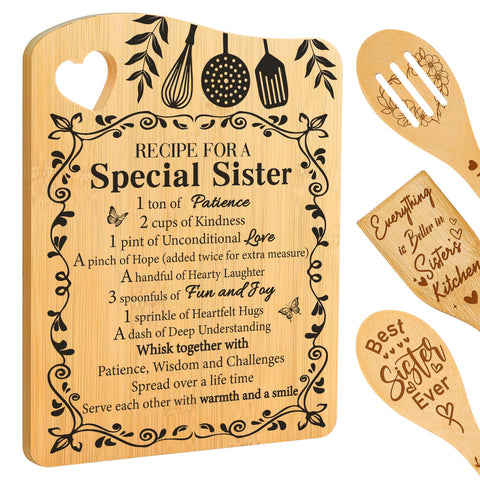 Aremdys bamboo cutting board set packaging close-up for gift-giving