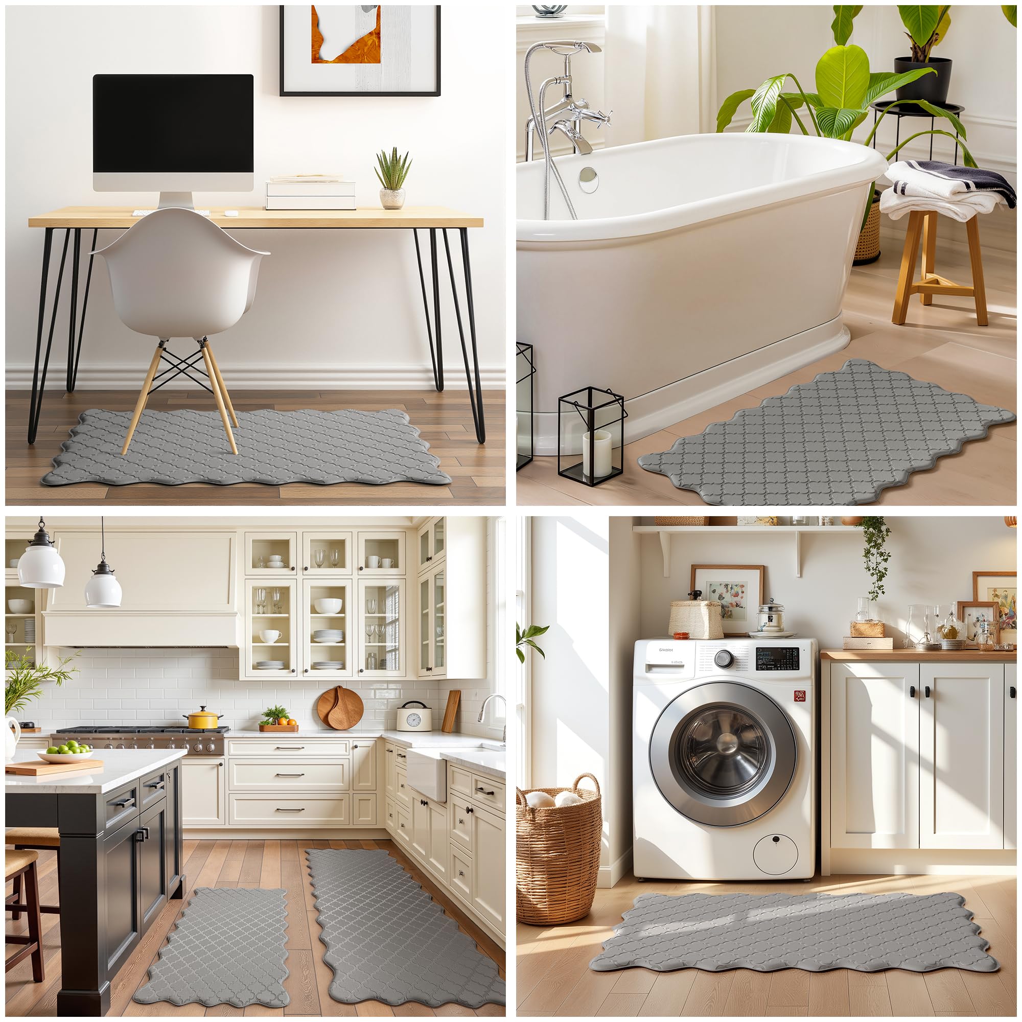 Arenarug indoor-outdoor mats adapt from kitchen to patio spaces