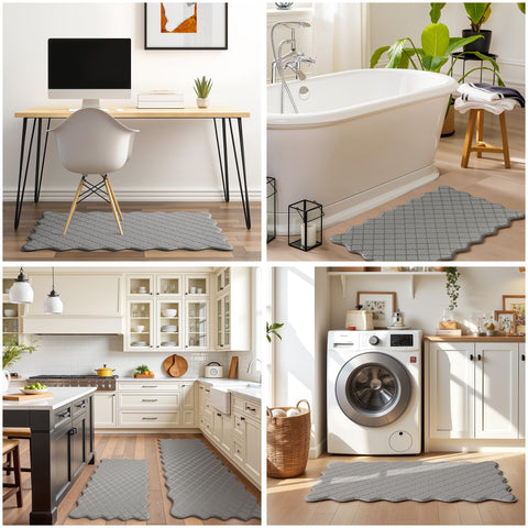 Arenarug indoor-outdoor mats adapt from kitchen to patio spaces