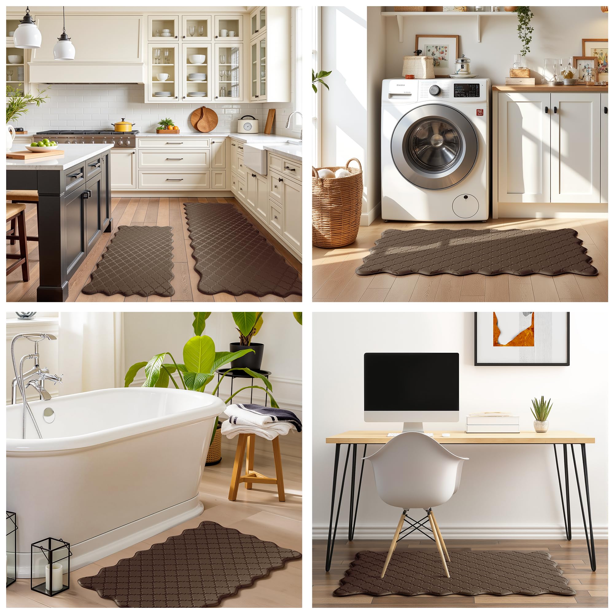 Arenarug brown-mat pair suits busy homes with kids and pets