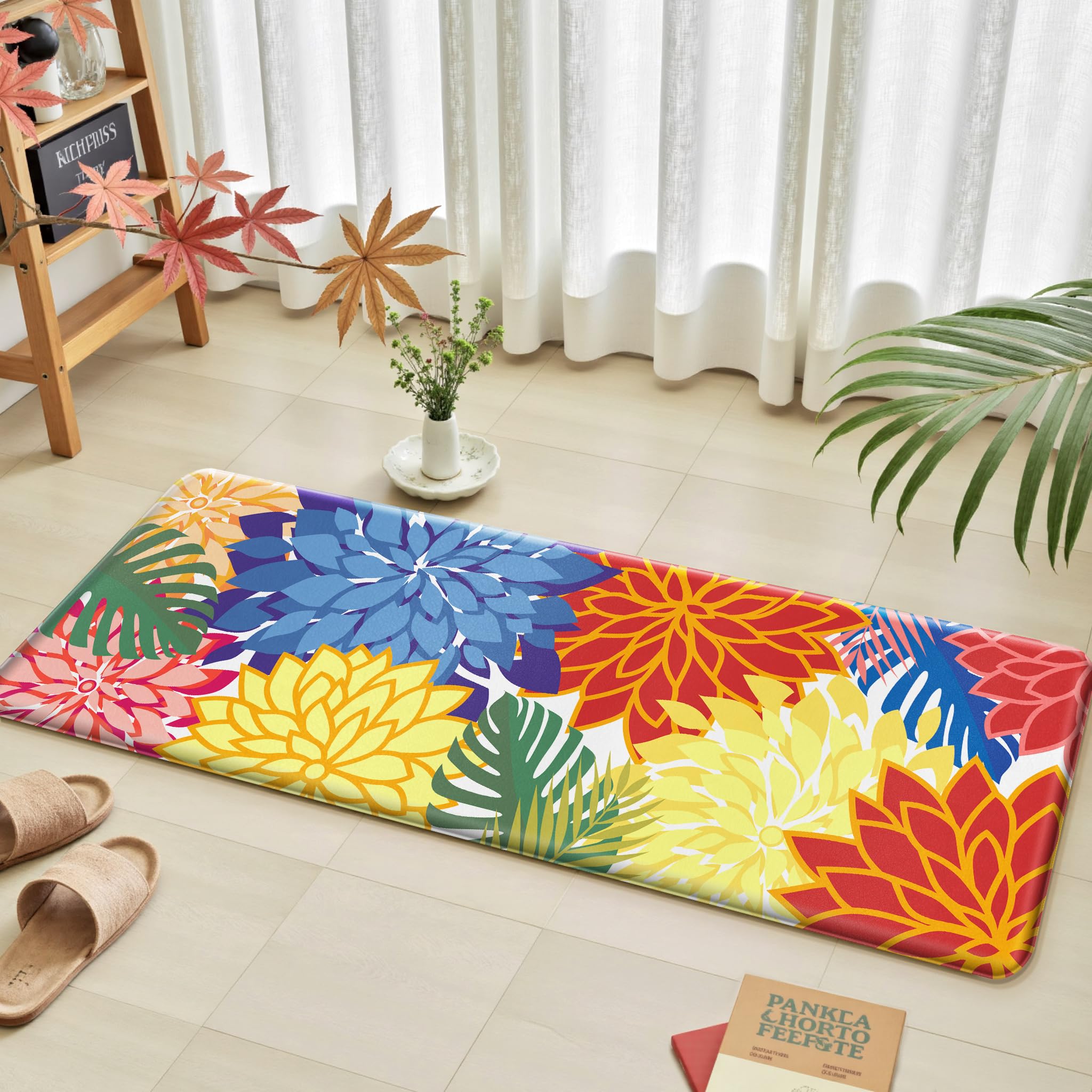 Arenarug non-slip backing keeps the mat secure on hard floors.