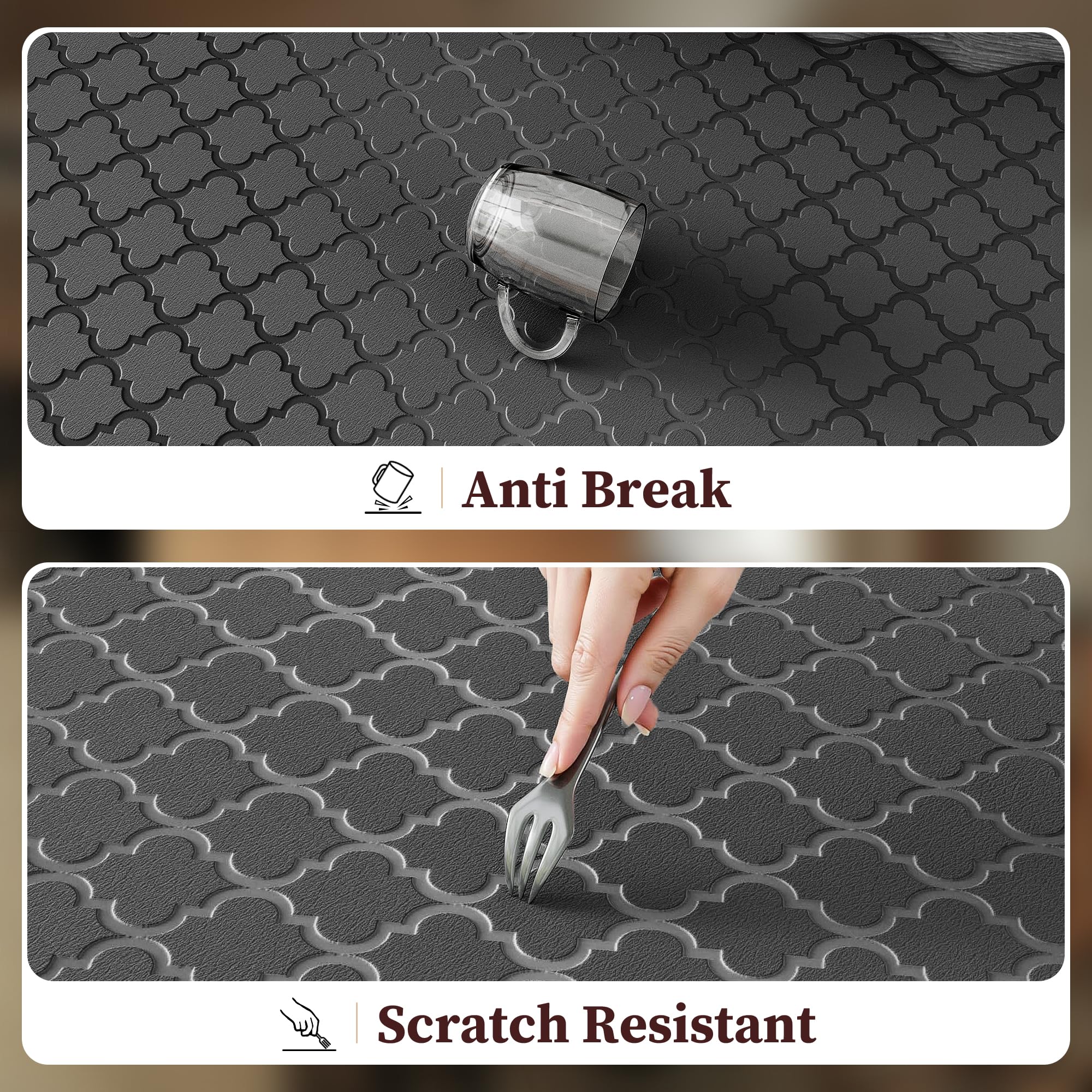 Arenarug two-piece set includes 17x30 and 17x47 inch mats for flexible layouts