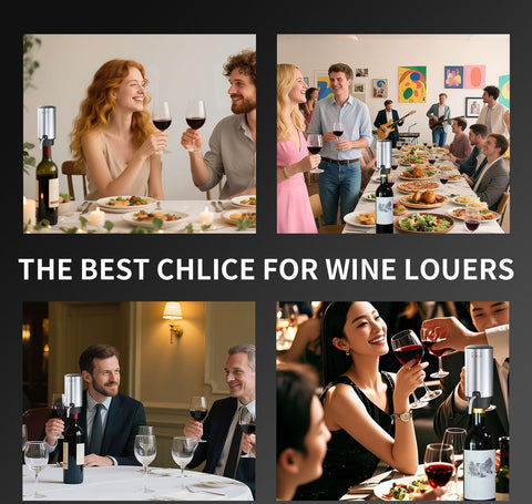 AREYCVK Rechargeable Wine Aerator detachable-pipe simplifies cleaning after use.