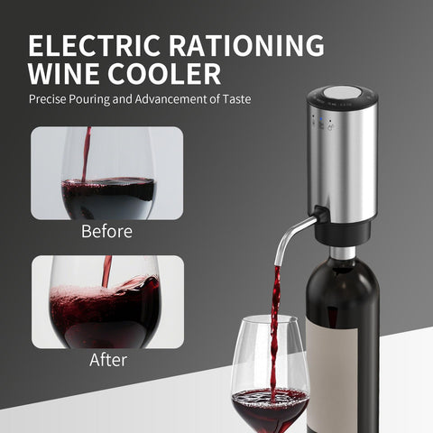 AREYCVK Rechargeable Wine Aerator USB-C charging powers on demand during gatherings.