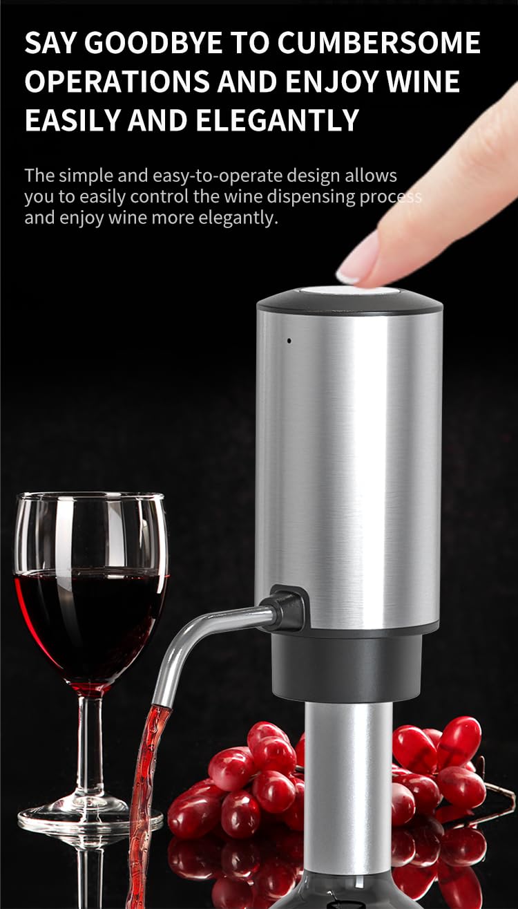 AREYCVK liquor-shaped curve design adds stylish presentation to pours.