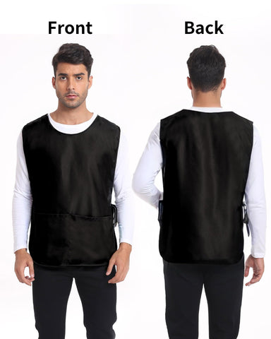 Argstar cobbler apron adjustable side ties for a secure, comfortable fit.