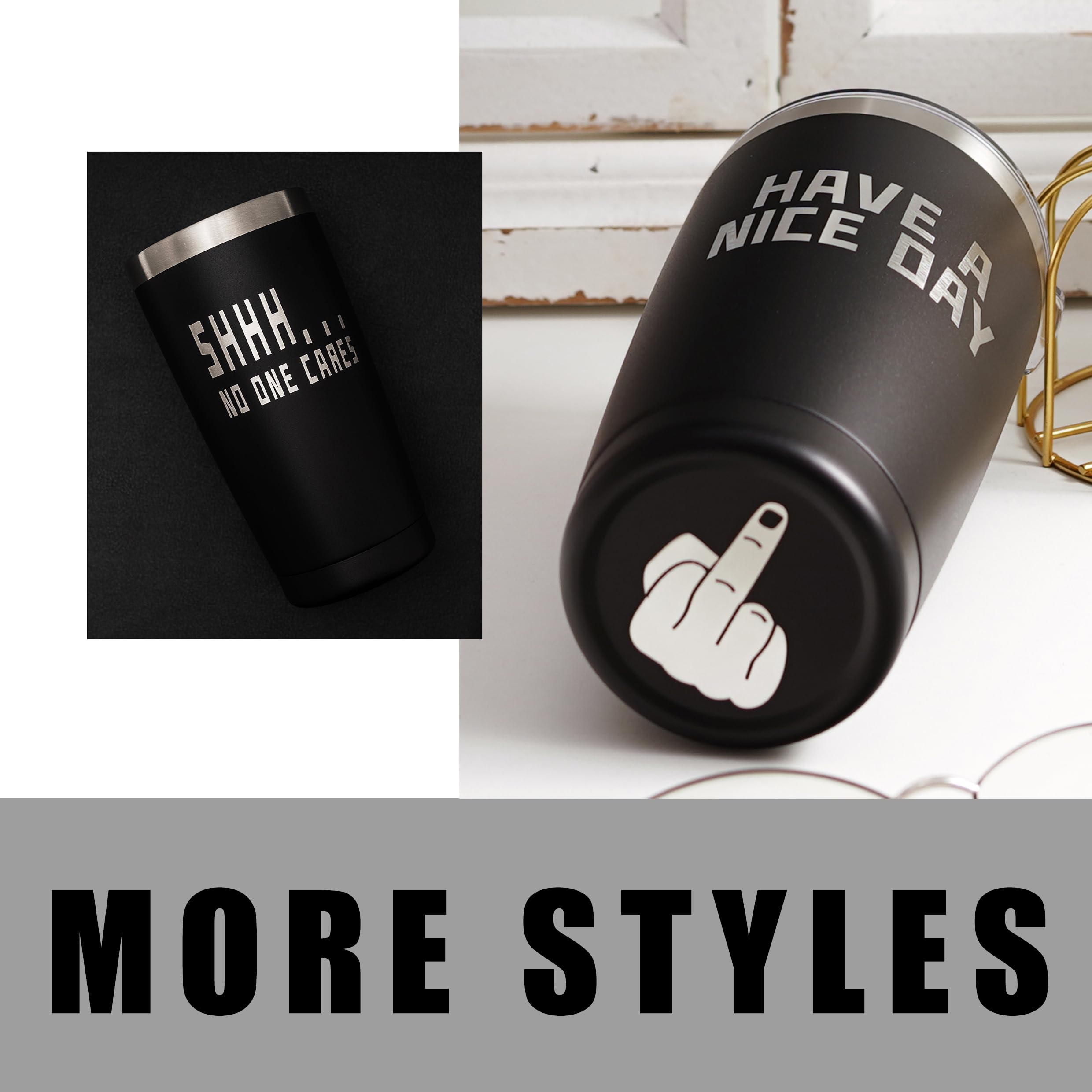 ARIABLE Humorous design made with 18-8 stainless steel for durability.