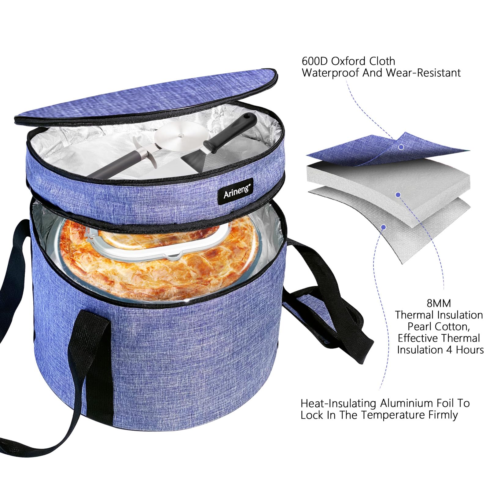 Arineng non-slip heating pad provides stable warmth on the go.