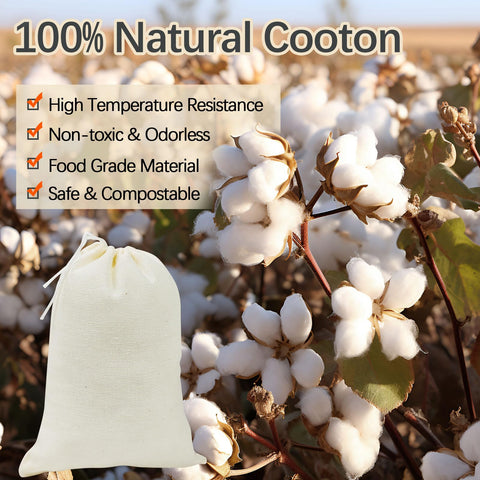 ARKBAODAN spice bags shown filtering ingredients without residue during simmering