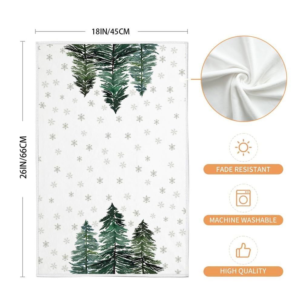 ARKENY towel design adds festive charm while protecting counters