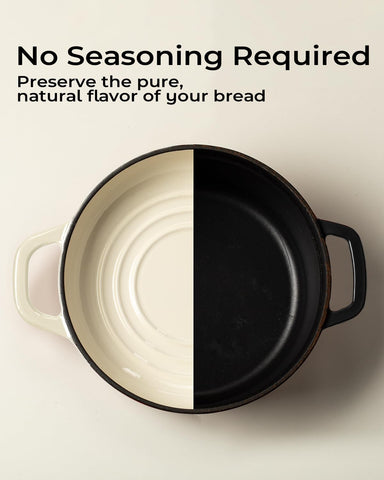 Armorbear Dutch Oven lid-dome illustration for moisture retention during baking