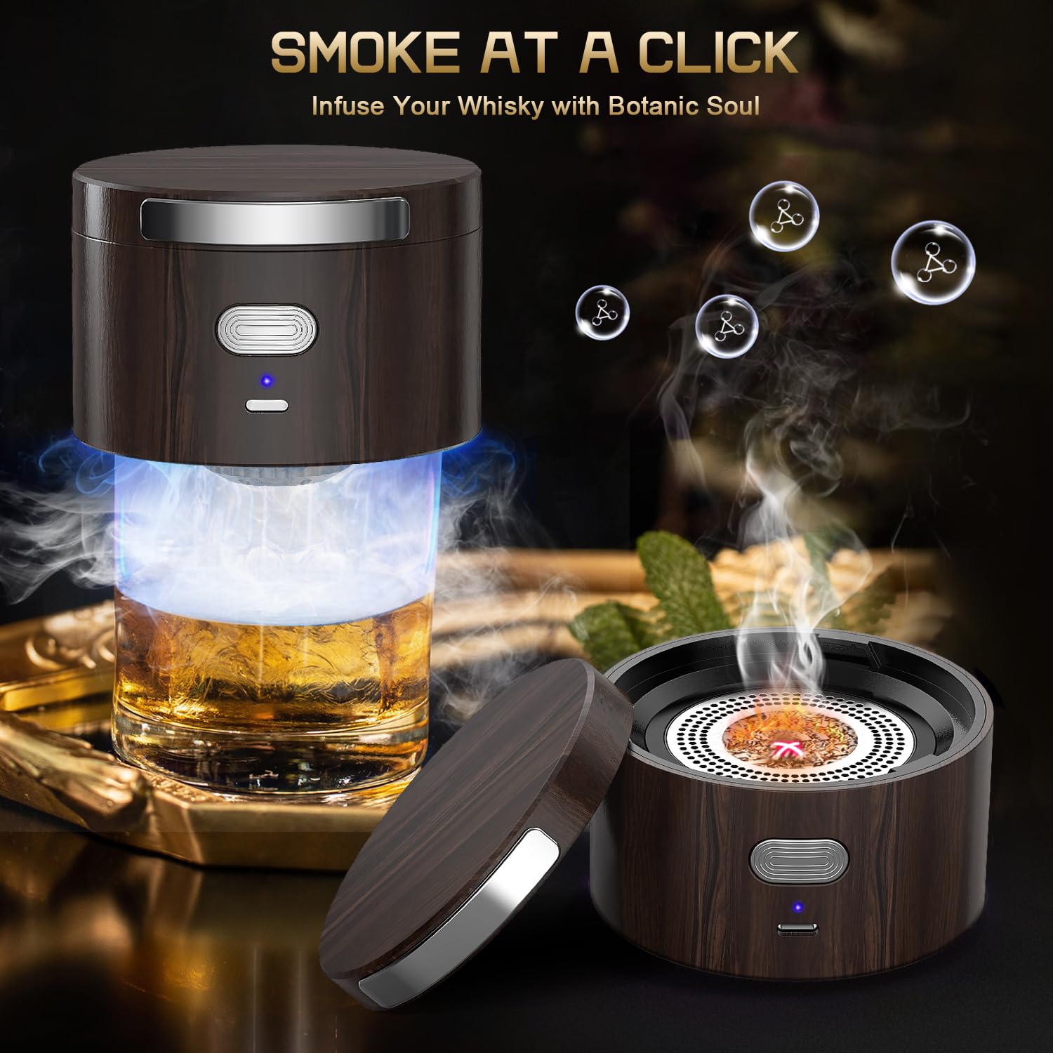 Aromara apple wood chip pack adds fruit-forward smoke to cocktails